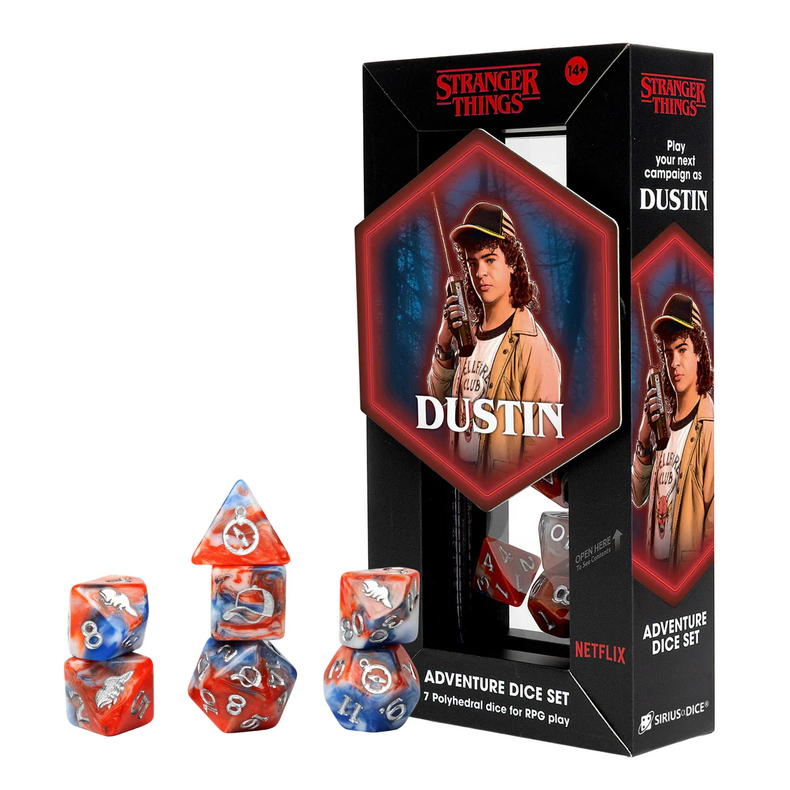 STRANGER THINGS ADVENTURE DICE: DUSTIN