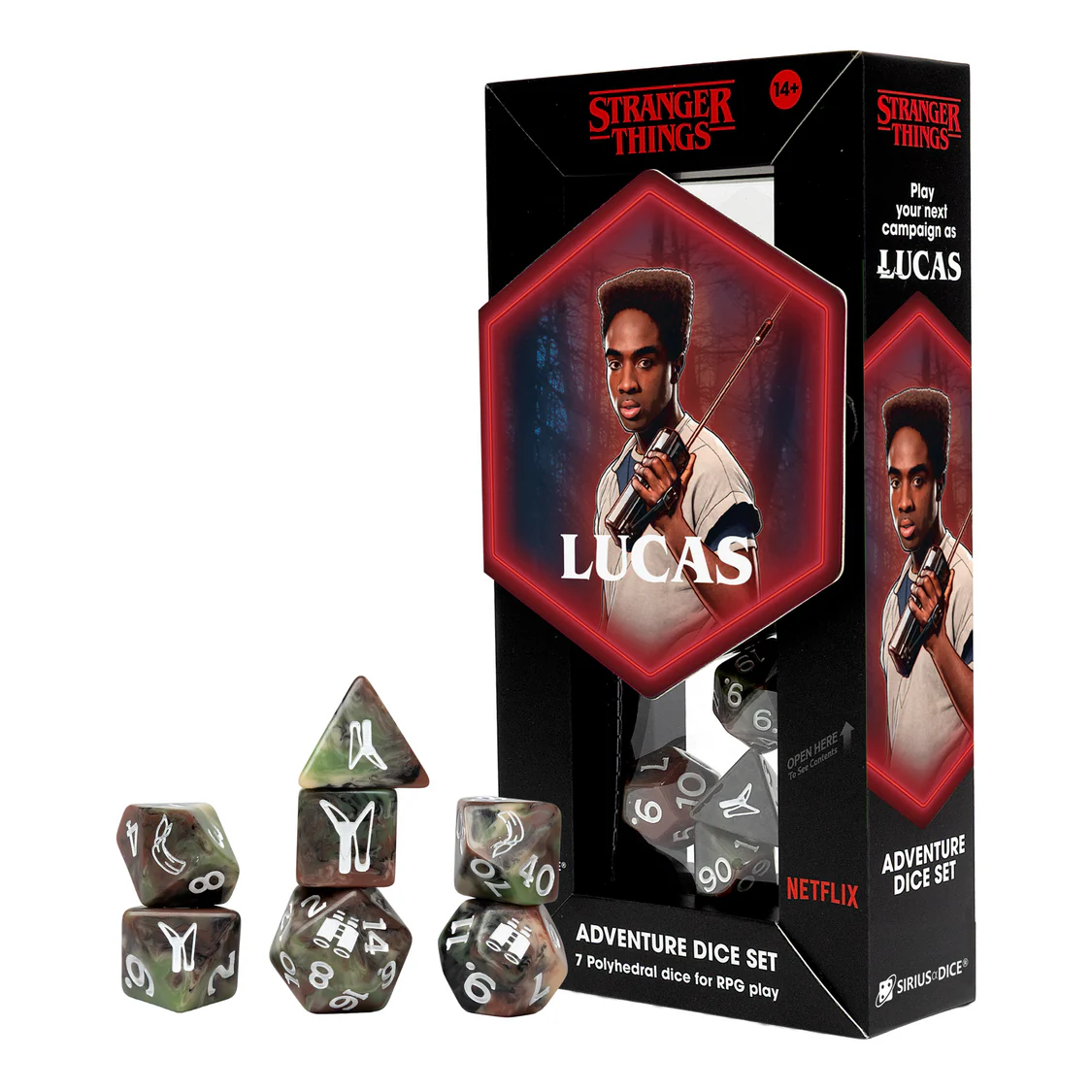 STRANGER THINGS ADVENTURE DICE: LUCAS