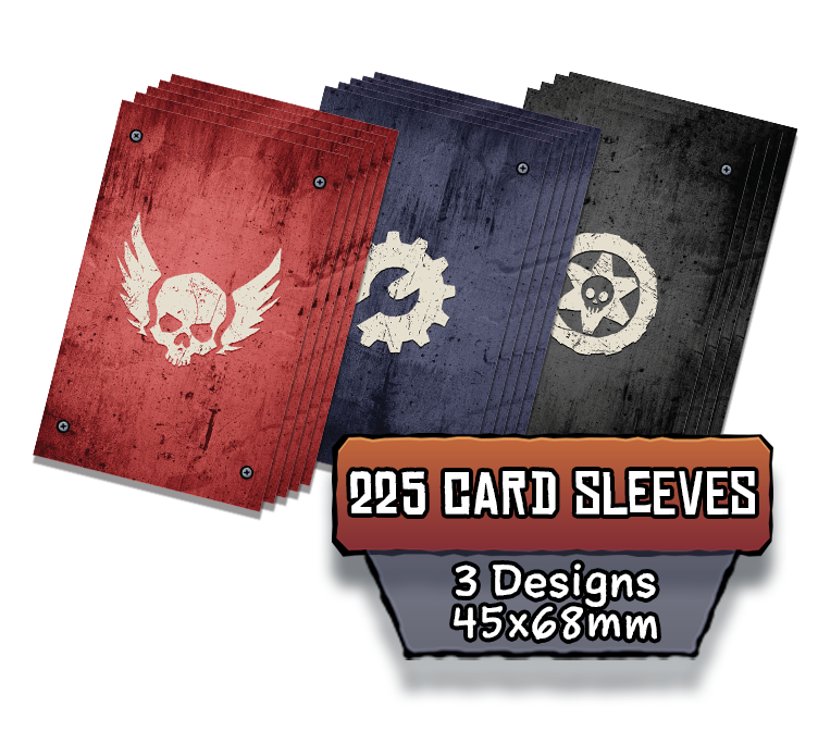 SOLO HERO: WRECKLAND RUN CARD SLEEVES