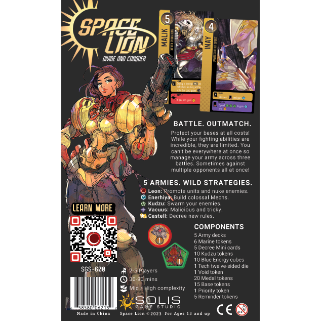 SPACE LION: DIVIDE AND CONQUER