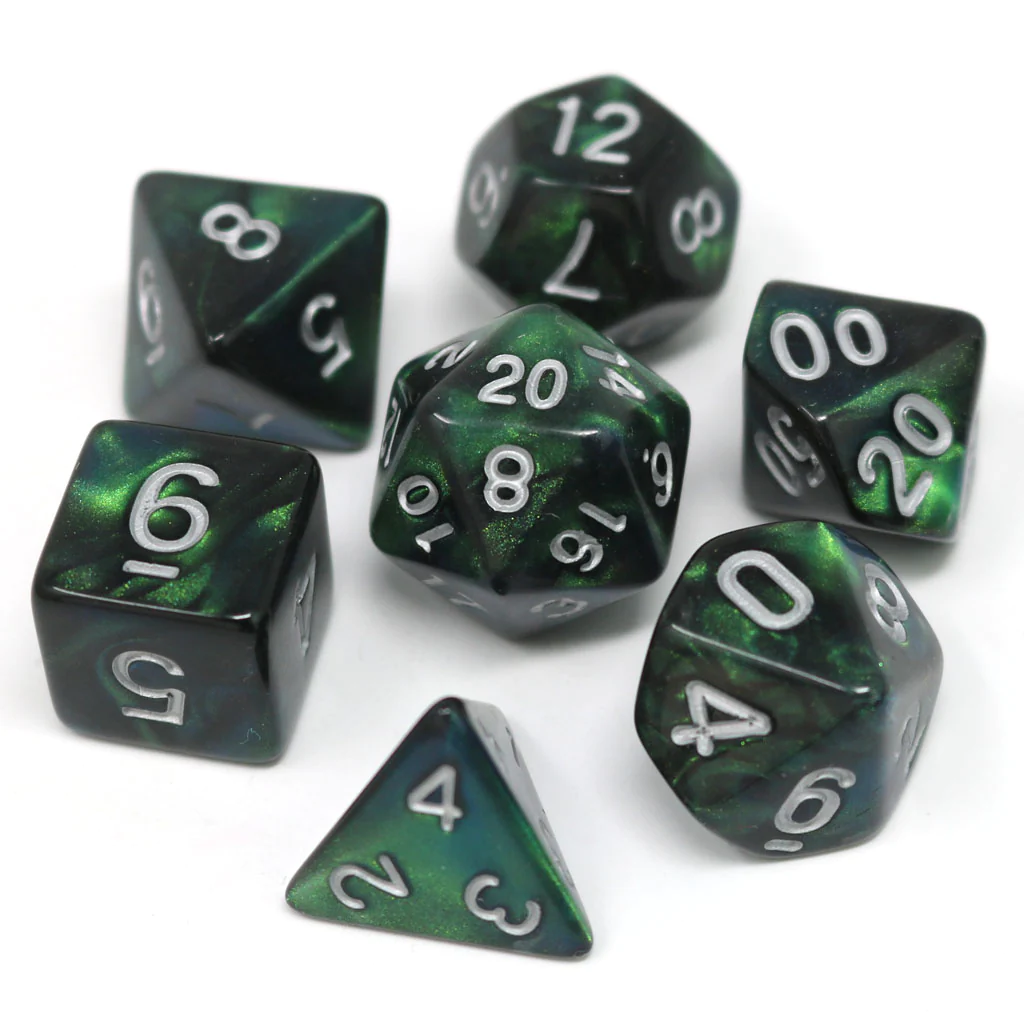 SPRING EQUINOX 7 DICE SET