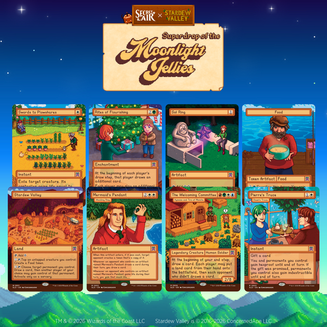 MAGIC THE GATHERING WELCOME TO STARDEW VALLEY SECRET LAIR NON-FOIL