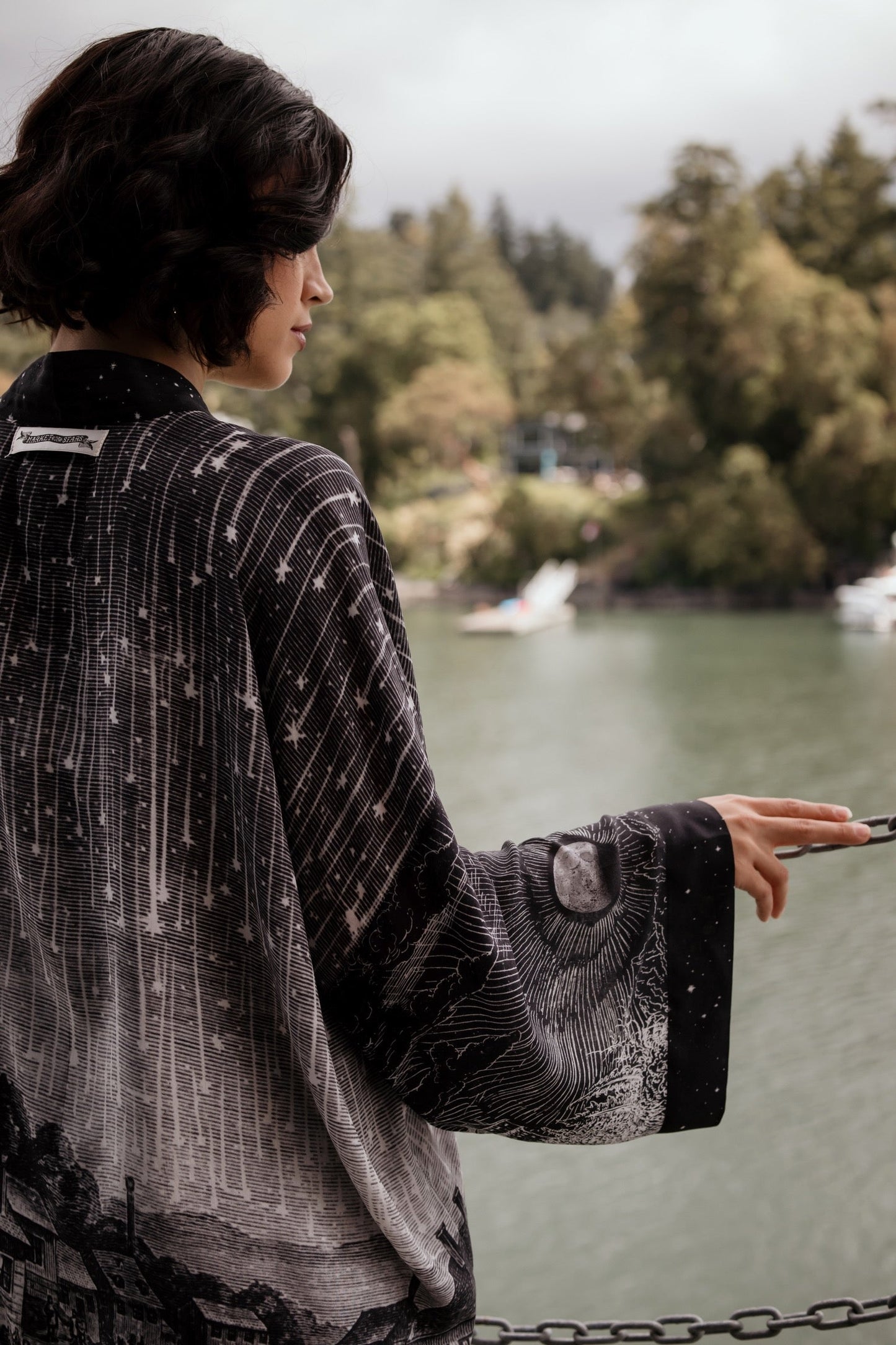 STARGAZER PIXIE DUSTER CROPPED KIMONO BY MARKET OF STARS