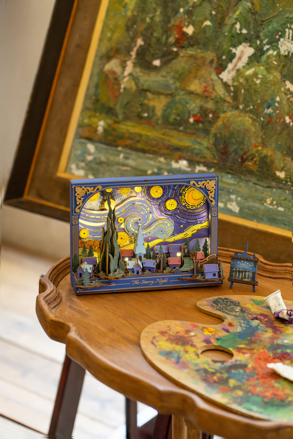 THE STARRY NIGHT 3D WOODEN PUZZLE