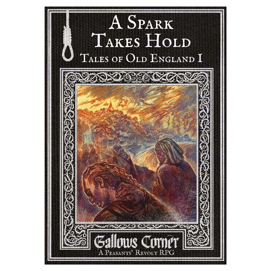 GALLOWS CORNER: ZINE #1: A SPARK TAKES HOLD