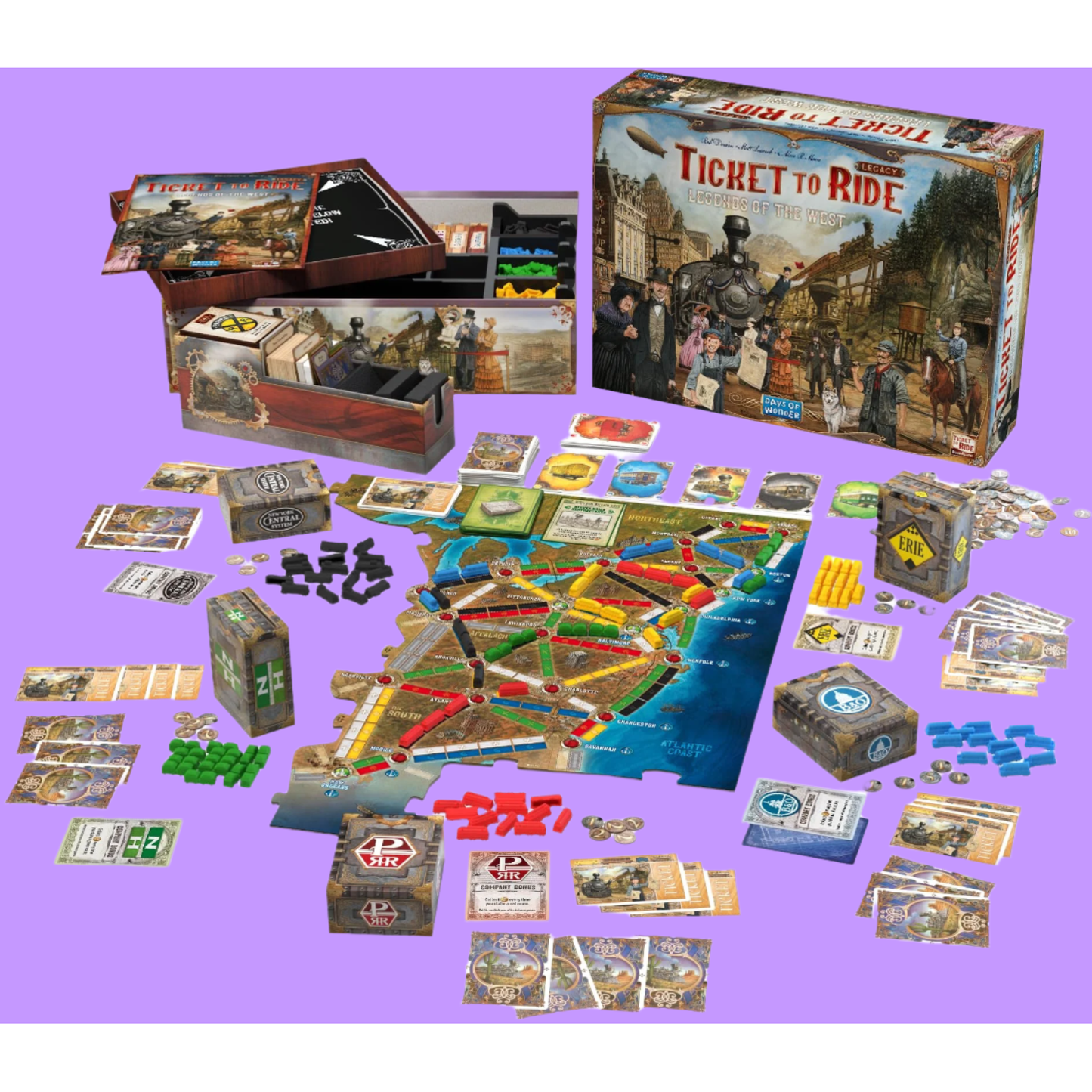 TICKET TO RIDE LEGACY: LEGENDS OF THE WEST