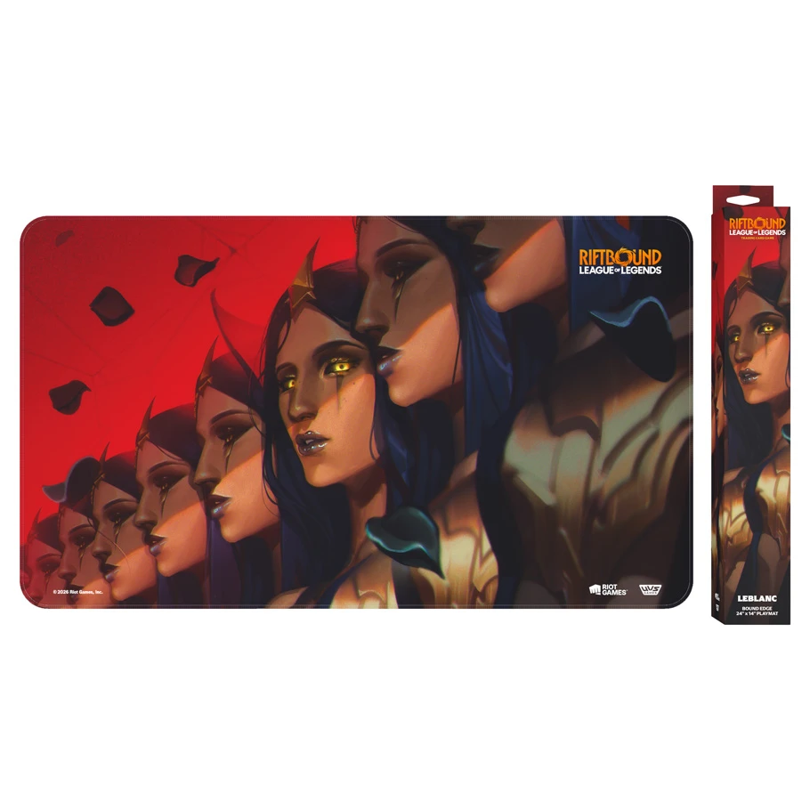 RIFTBOUND UNLEASHED PLAYMAT LEBLANC, DECEIVER
