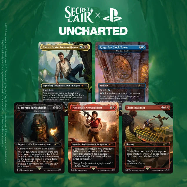 MAGIC THE GATHERING SECRET LAIR DROP - UNCHARTED