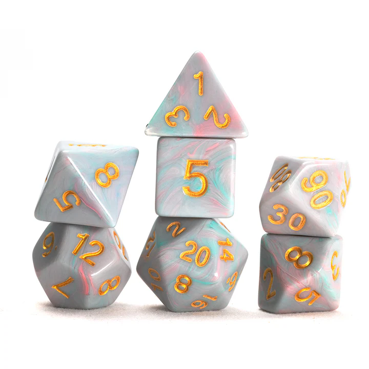 SIRIUS DICE UNICORN RPG SET: TEAL