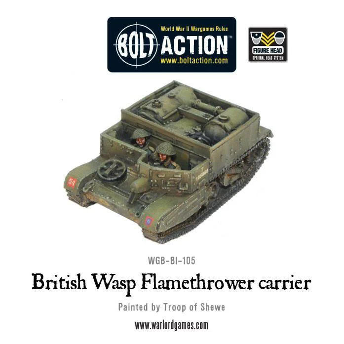 BOLT ACTION: WASP FLAMETHROWER CARRIER