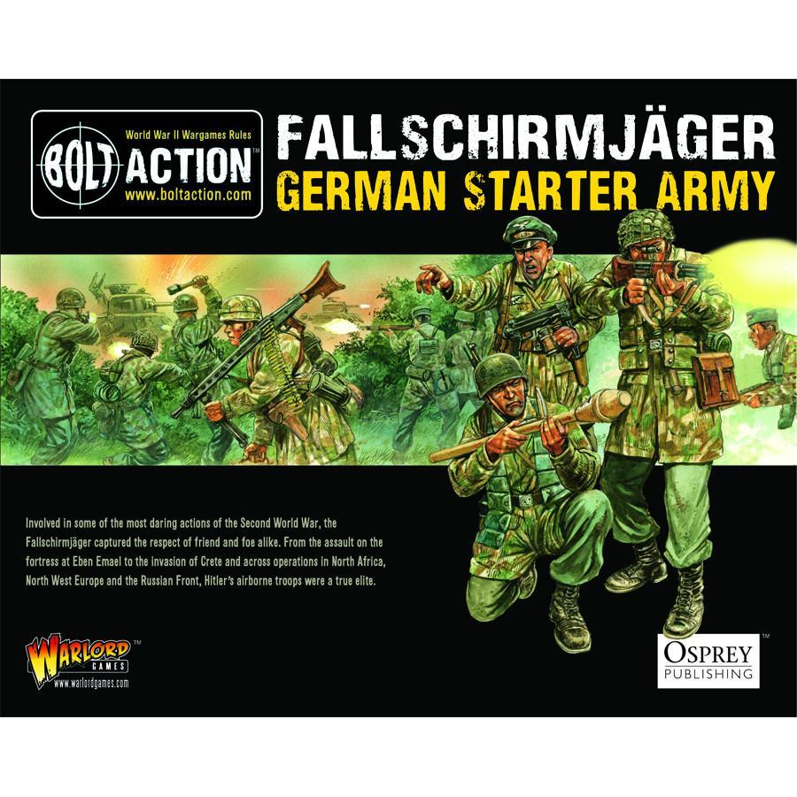 BOLT ACTION FALLSCHIRMJAGER STARTER ARMY