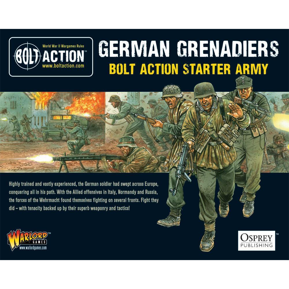 BOLT ACTION GERMAN GRENADIERS STARTER ARMY