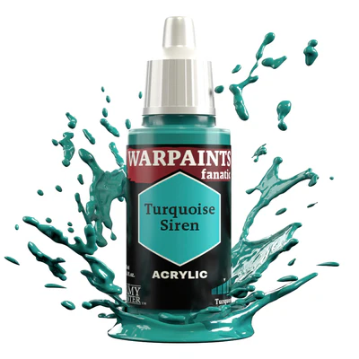 WARPAINT FANATIC TURQUOISE SIREN