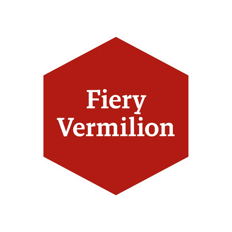 JOHN BLANCHE MASTERCLASS WARPAINT FANATIC FIERY VERMILION