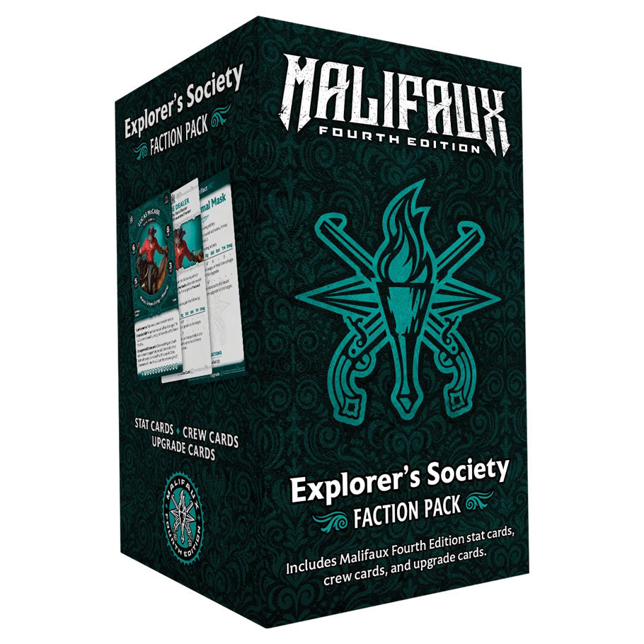 MALIFAUX FOURTH EDITION EXPLORER'S SOCIETY FACTION PACK