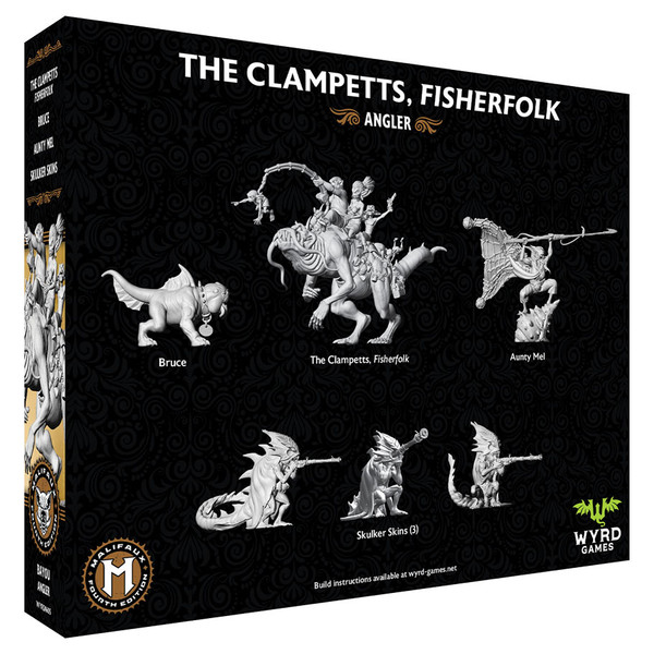 MALIFAUX 4E THE CLAMPETTS, FISHERFOLK