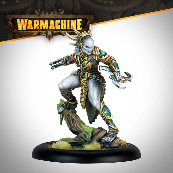 WARMACHINE NISSAK TOTEM HUNTRESS CHAMPION
