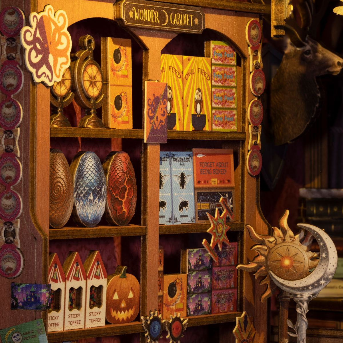 ROLIFE WHISPER MAGIC BOOK SHOP DIY BOOK NOOK KIT (TGB22)