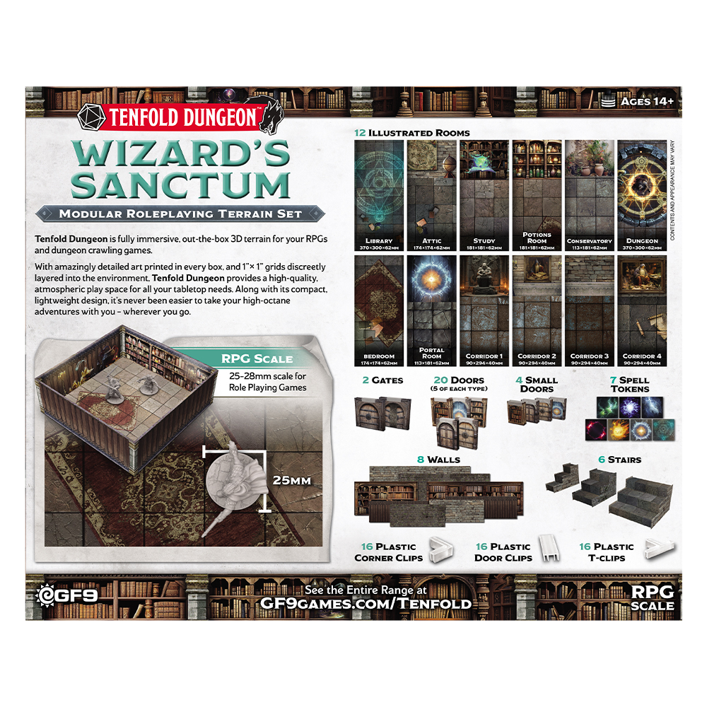 TENFOLD DUNGEON WIZARD'S SANCTUM