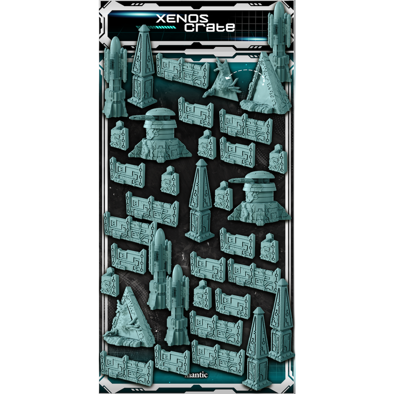 TERRAIN CRATE XENOS CRATE (SCI-FI)