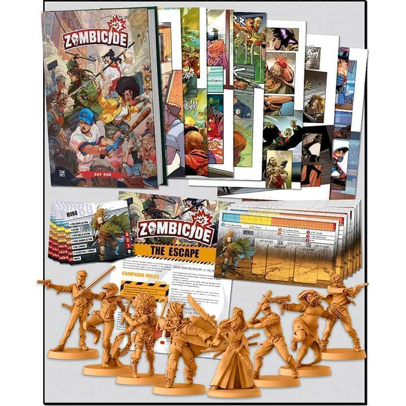 ZOMBICIDE 2E COMIC BOOK EXTRAS