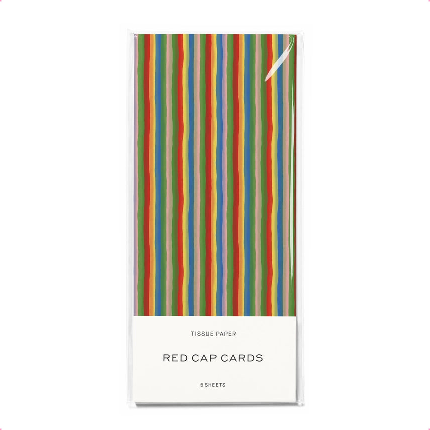 COLORFUL STRIPE TISSUE PAPER