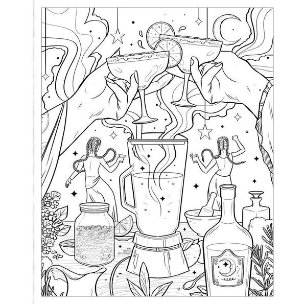 THE UNOFFICIAL COLORING BOOK FOR FANS OF PRACTICAL MAGIC BY CINTHYA ÁLVAREZ