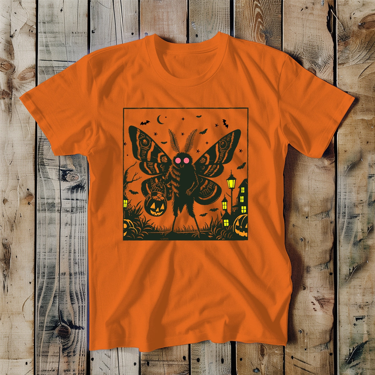 IT'S A MOTHMAN HALLOWEEN T-SHIRT