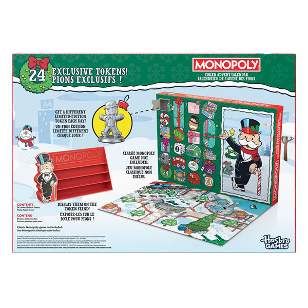 MONOPOLY TOKEN ADVENT CALENDAR