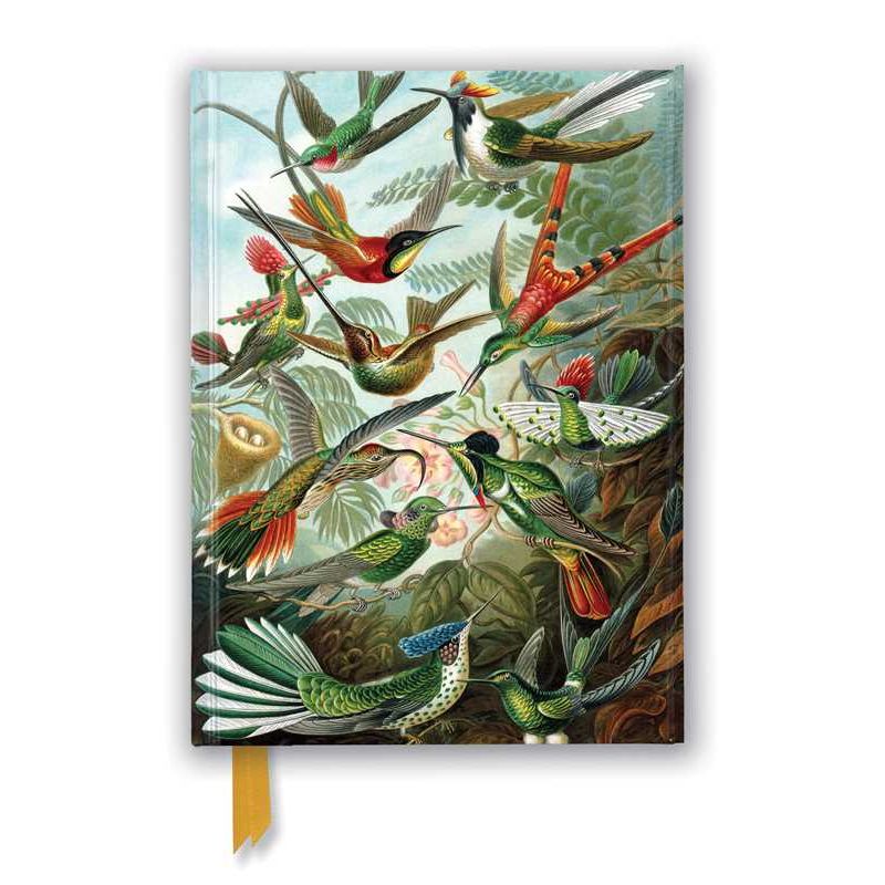 HUMMINGBIRDS BY ERNST HAECKEL BLANK JOURNAL