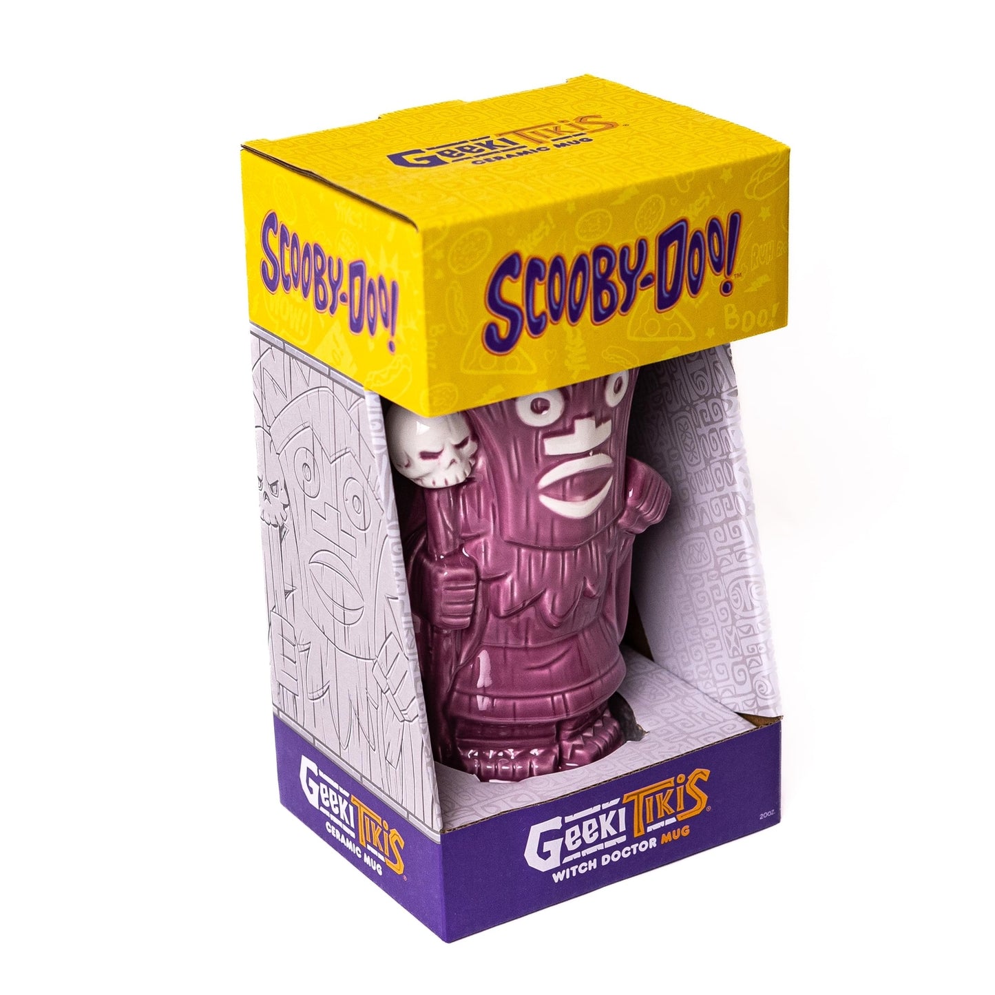 SCOOBY-DOO WITCH DOCTOR TIKI MUG BY GEEKI TIKIS