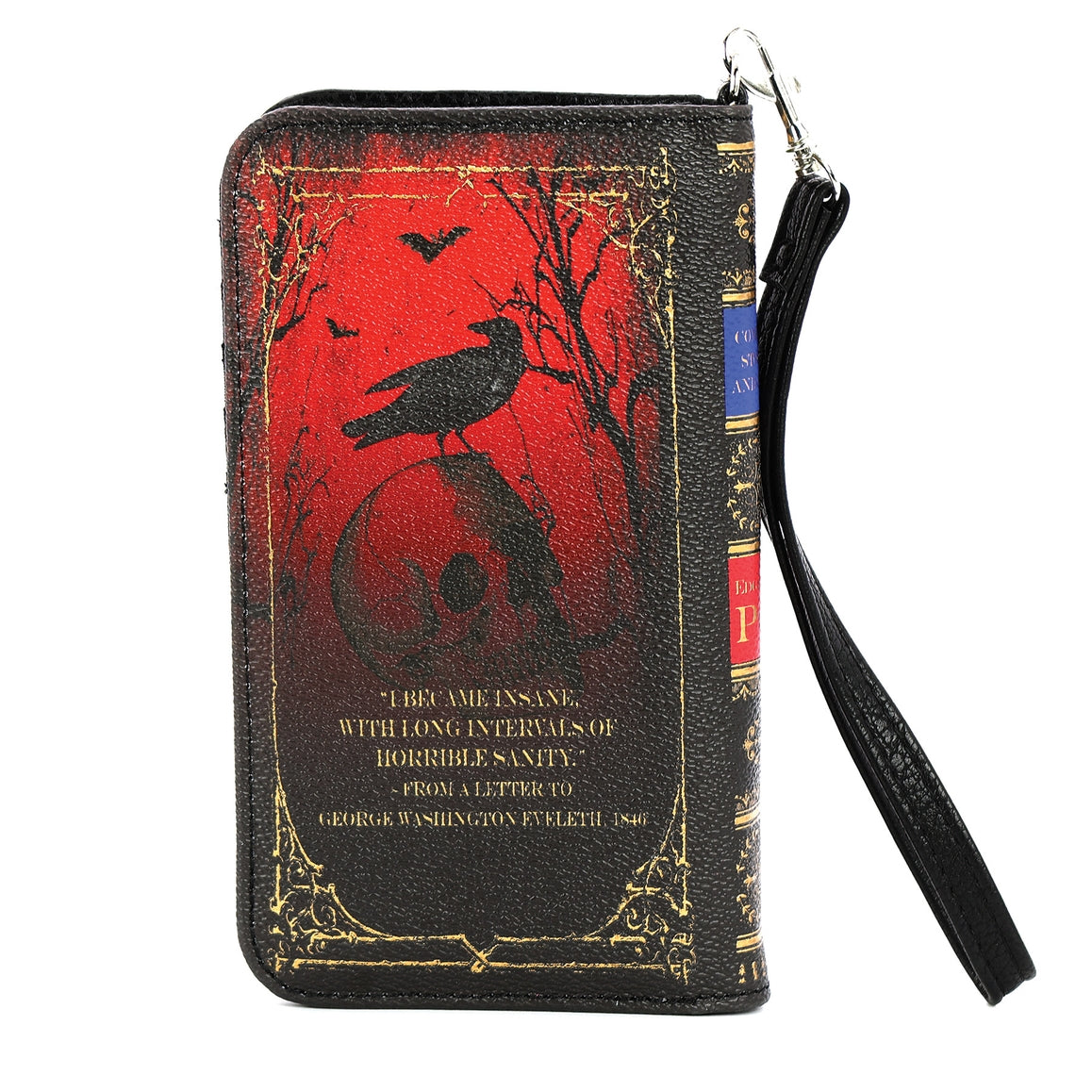 COMPLETE STORIES EDGAR ALLAN POE WALLET WRISTLET