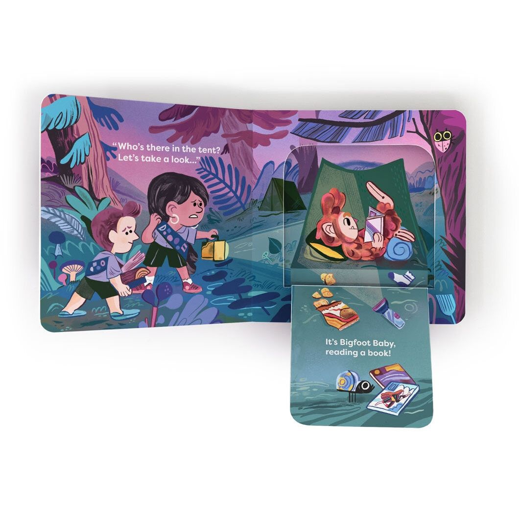 BIGFOOT BABY! BOARD BOOK BY ELIAS BARKS AND MEG HUNT