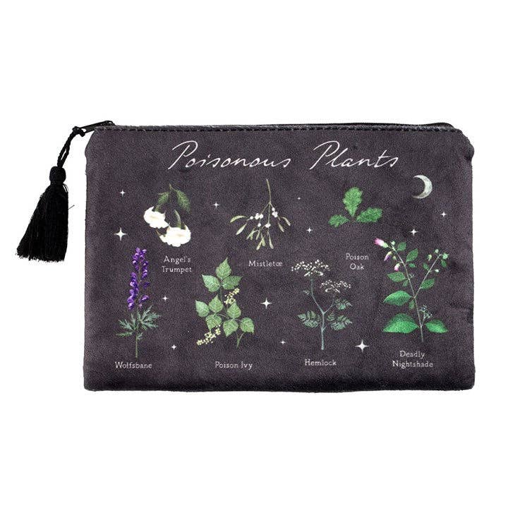 POISON GARDEN ZIP POUCH