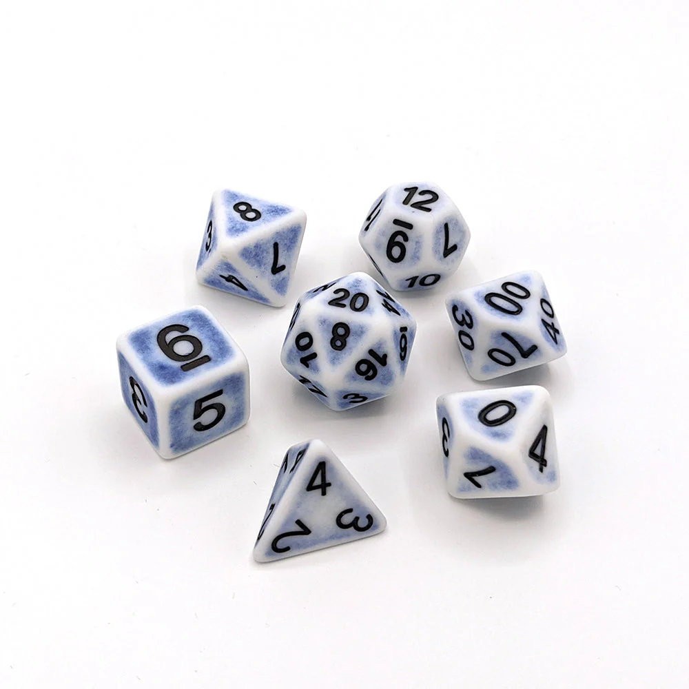 CERULEAN ANCIENT DICE SET