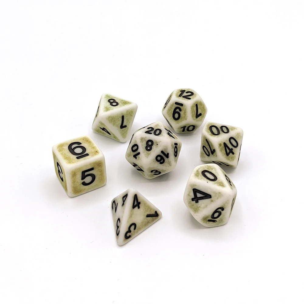 PEAR ANCIENT DICE SET
