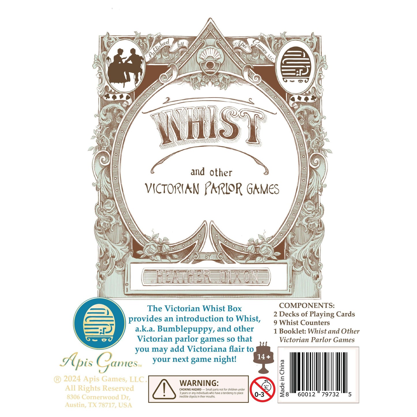 THE VICTORIAN WHIST BOX