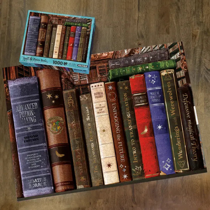 SPELL AND POTION BOOKS 1000 PIECE JIGSAW PUZZLE