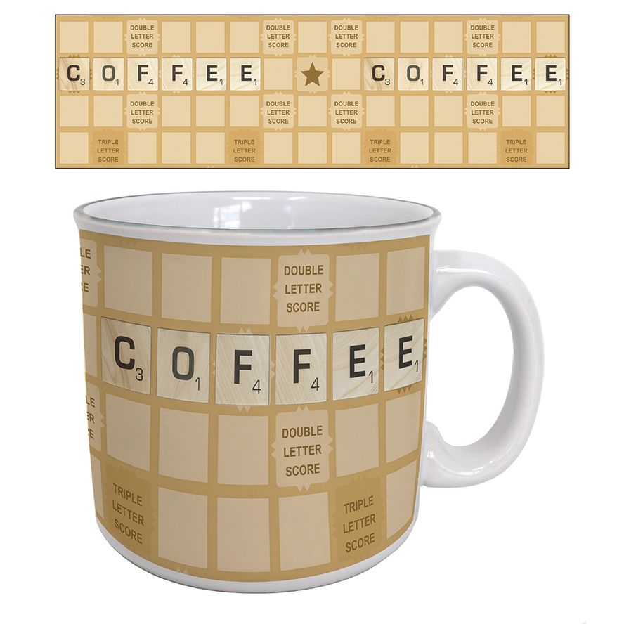 SCRABBLE "COFFEE" MUG