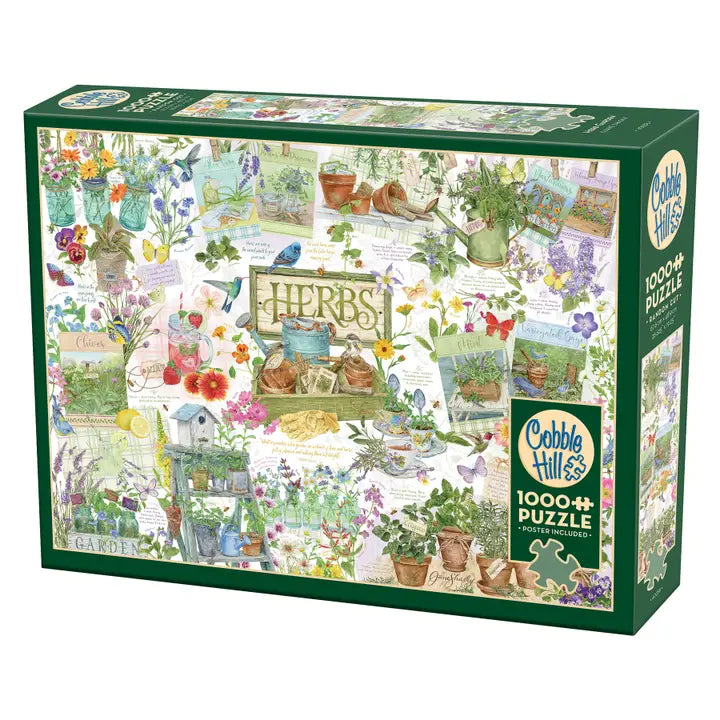 HERB GARDEN 1000PC PUZZLE