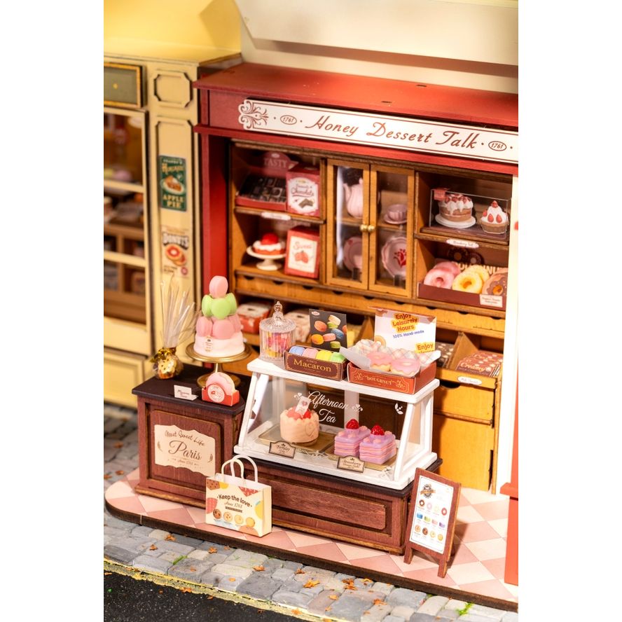 HONEY DESSERT TALK 3-D WOODEN MINIATURE KIT