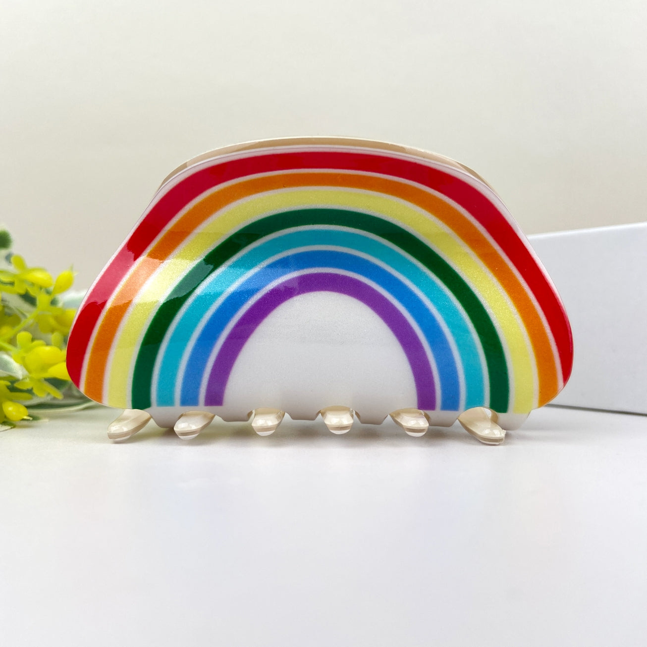 RAINBOW HAIR CLAW CLIP