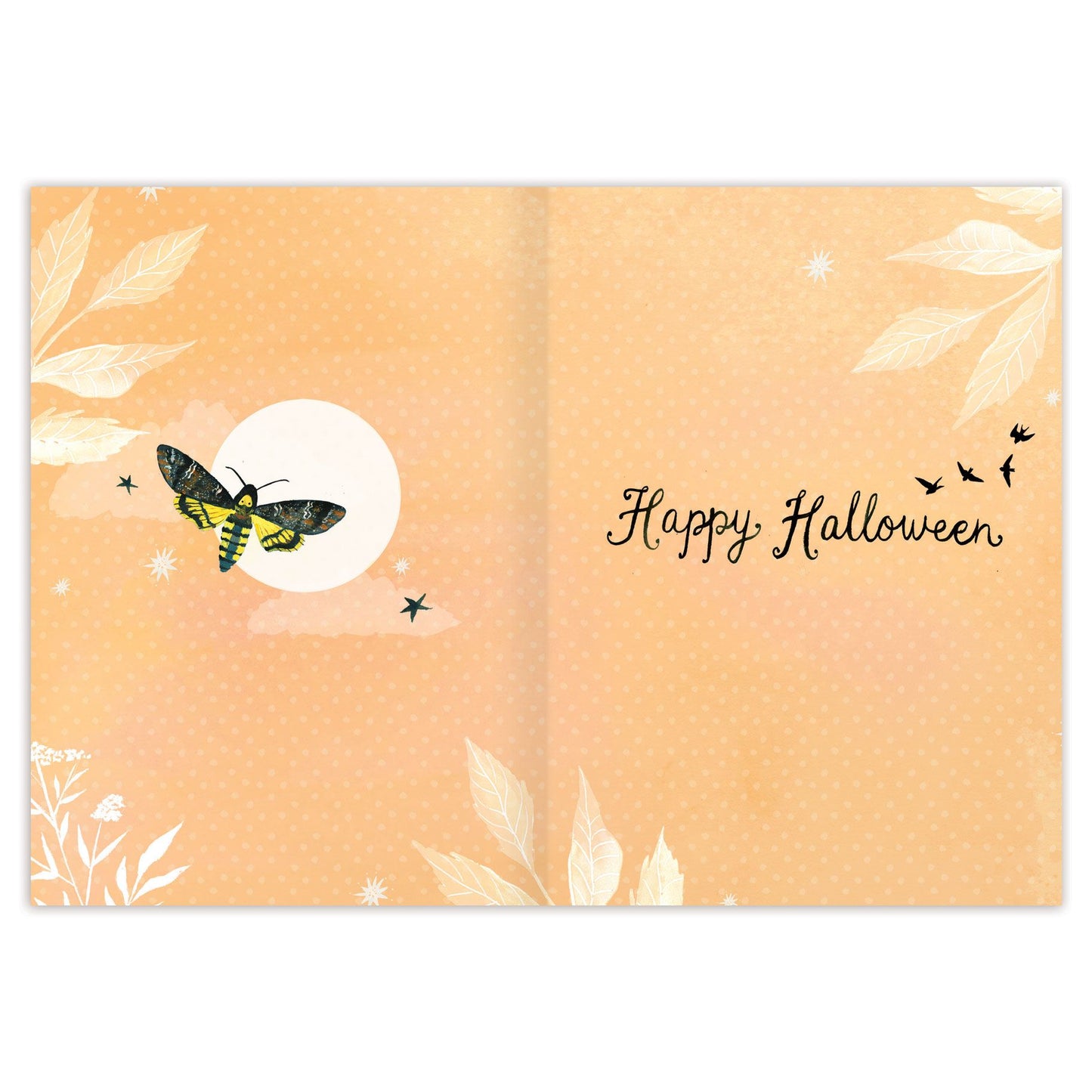 HAUNTED HOUSE HALLOWEEN CARD