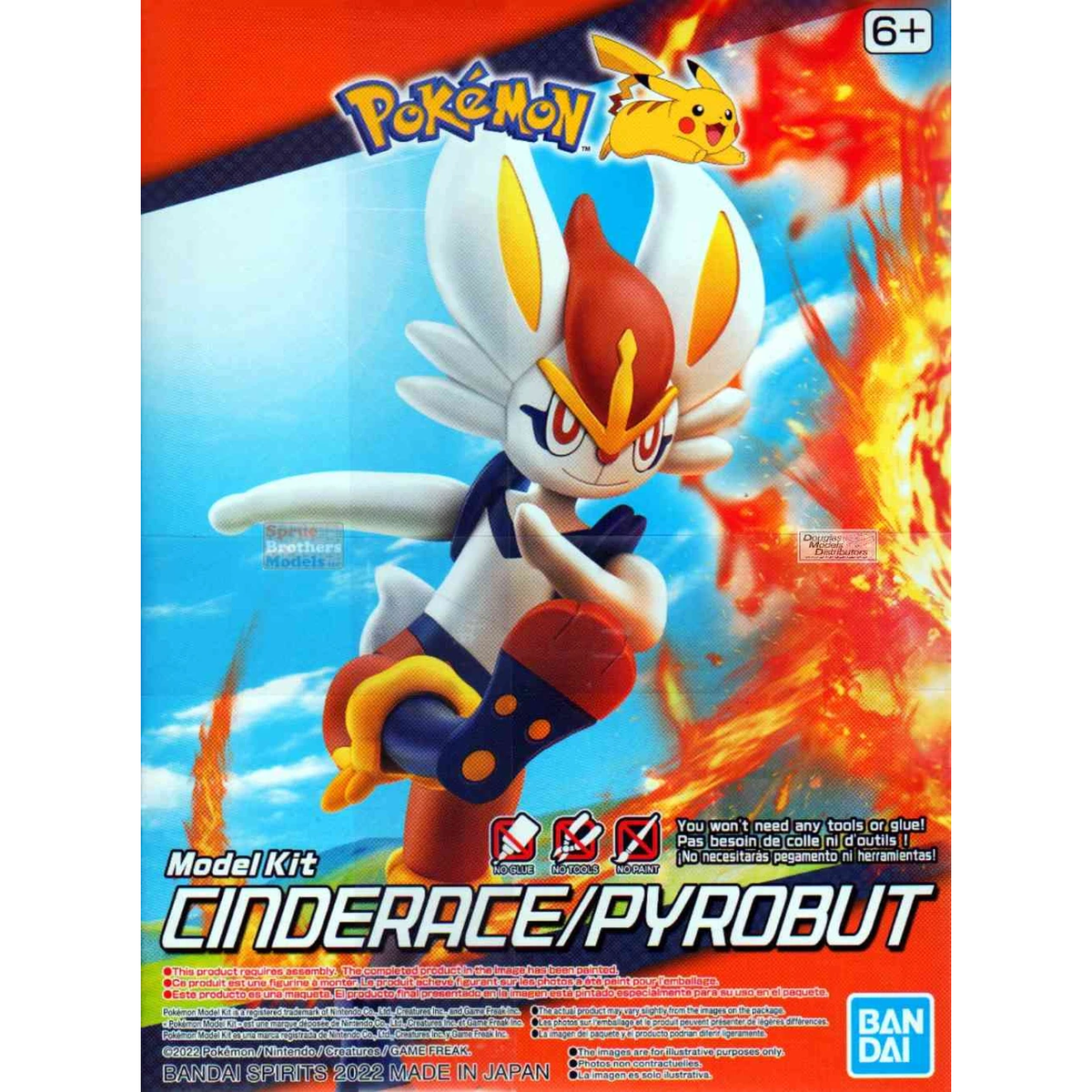 POKEMON MODEL KIT: CINDERACE