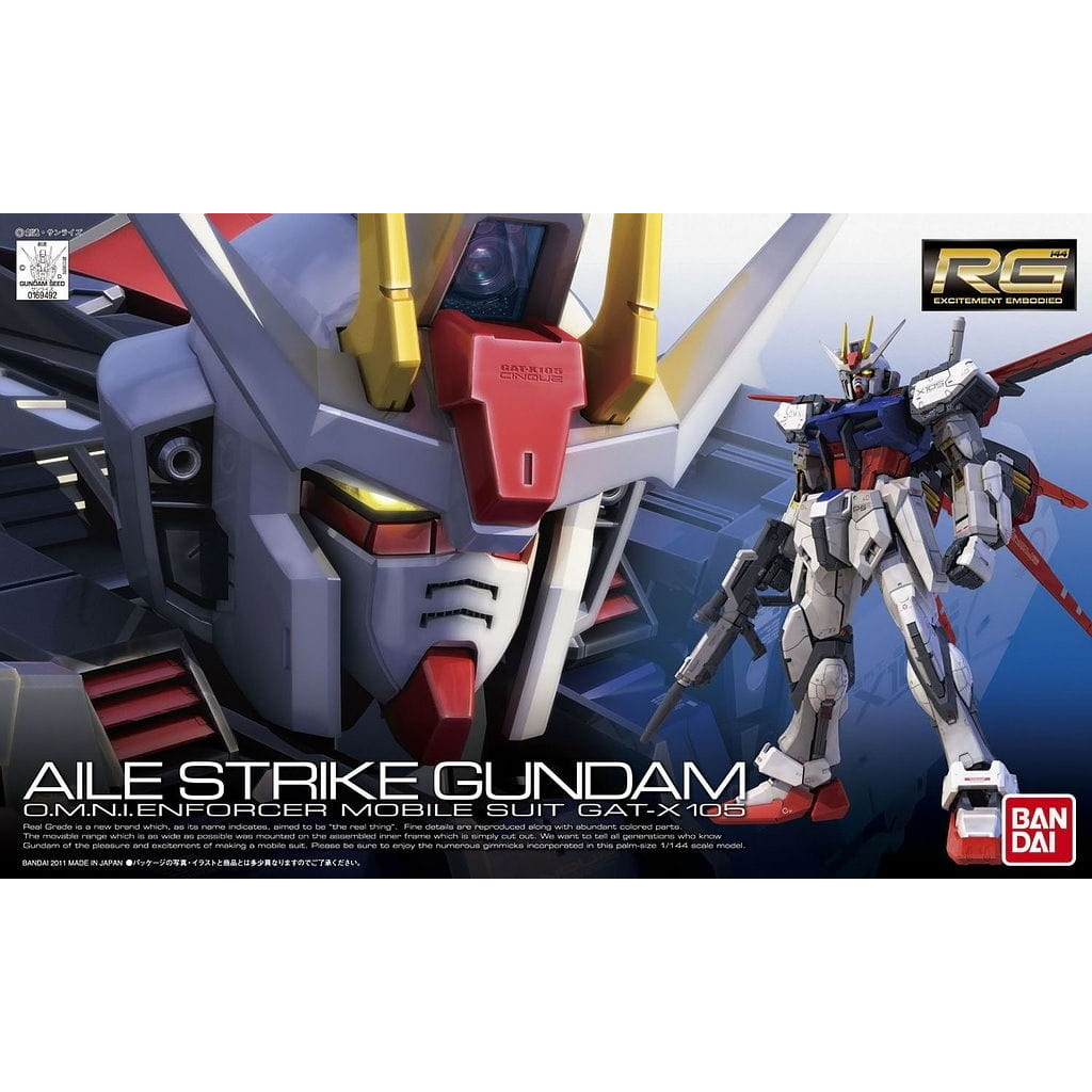 GUNDAM AILE STRIKE GAT X 105 RG