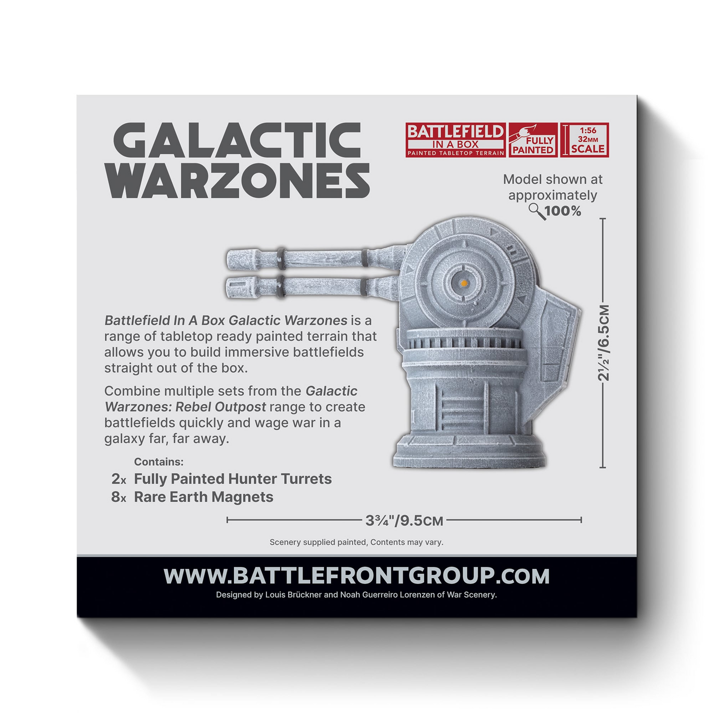GALACTIC WARZONES REBEL OUTPOST: HUNTER TURRETS