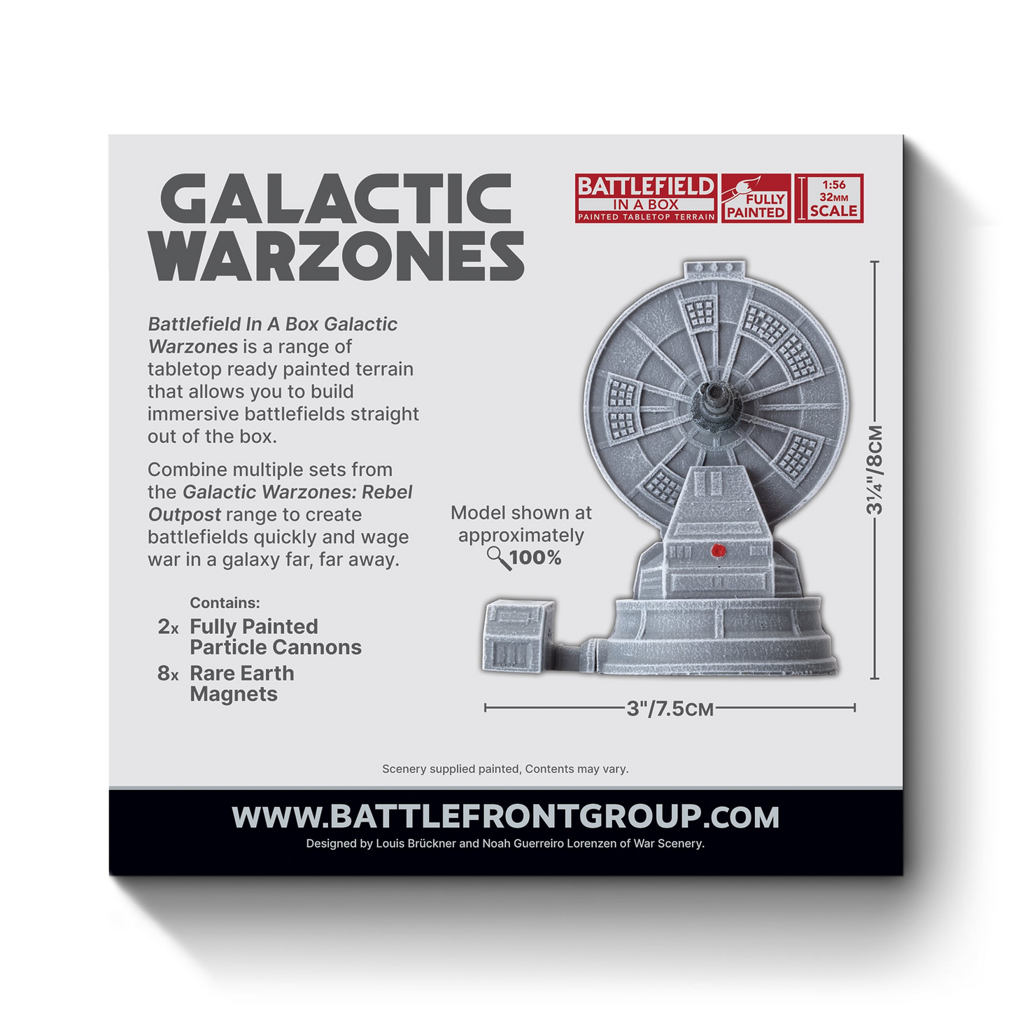 GALACTIC WARZONES REBEL OUTPOST: PARTICLE CANNONS
