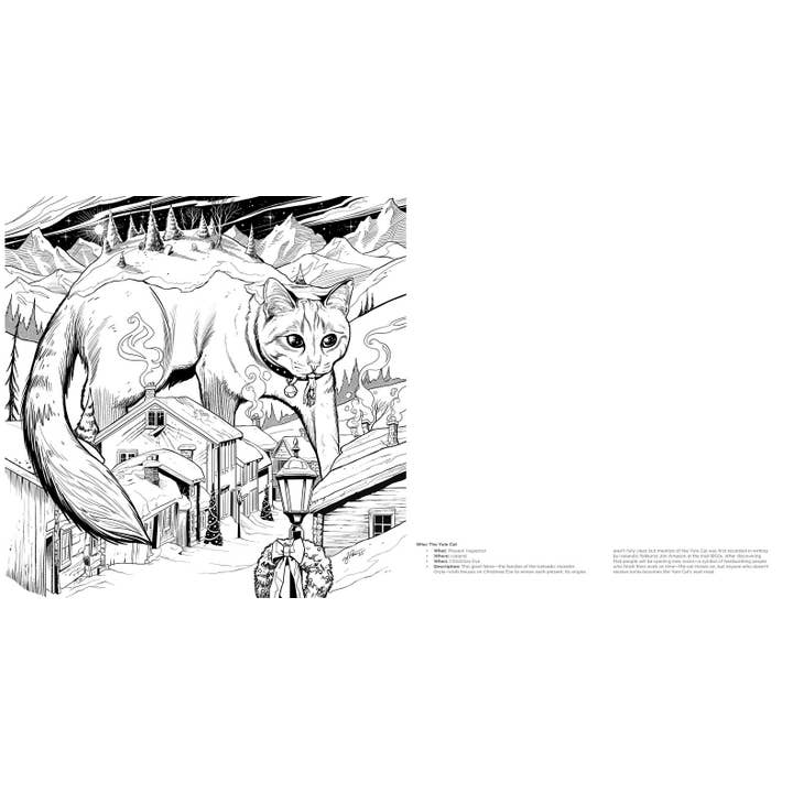 CREEPY KRAMPUS COLORING BOOK