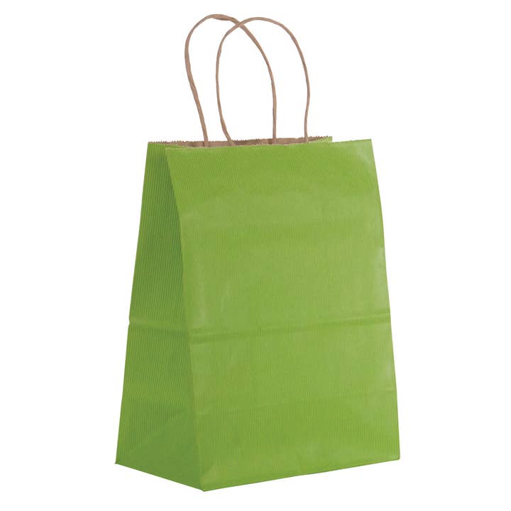 LIME GREEN GIFT BAG