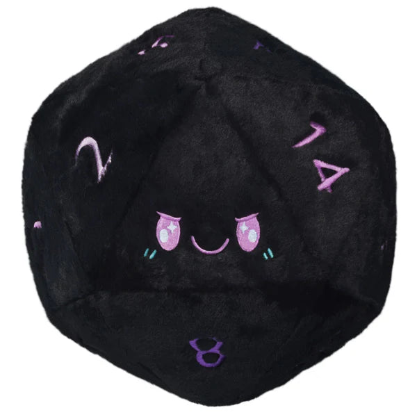 SQUISHABLE BLACK D20 DICE